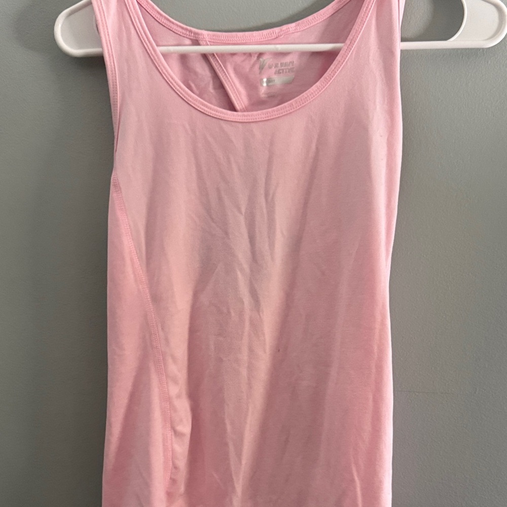 Old Navy Pink Scoop Neck Tank Top